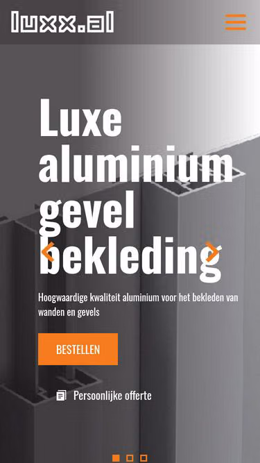 Screenshot of luxx.al