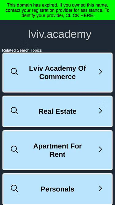 Screenshot of lviv.academy