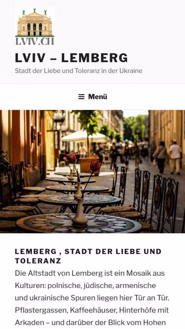 Screenshot of lviv.ch