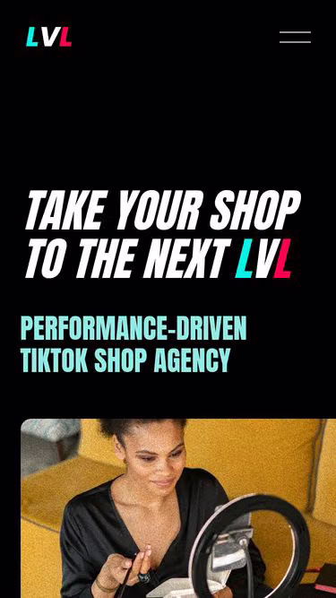 Screenshot of lvl.marketing