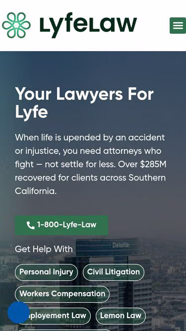 Screenshot of lyfe.surf