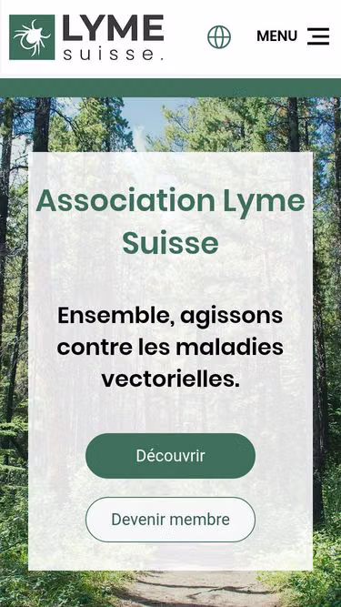 Screenshot of lyme.ch