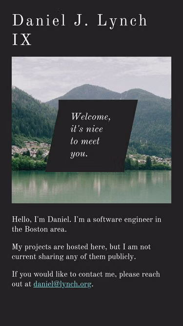 Screenshot of lynch.org