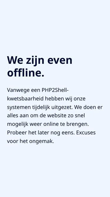 Screenshot of m-service.nl