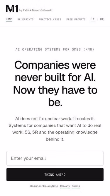 Screenshot of m11.ch