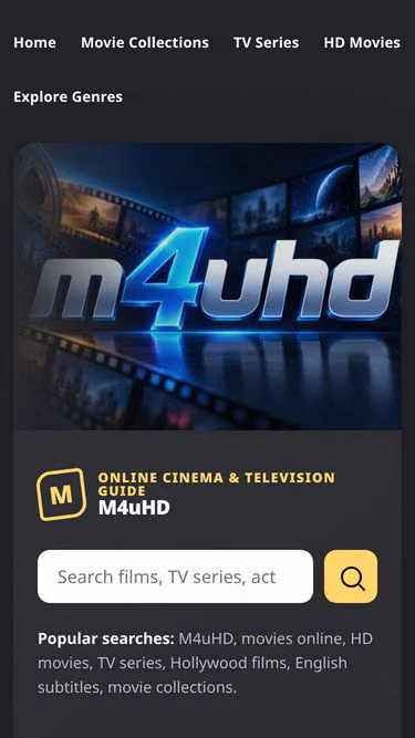 Screenshot of m4uhd.my