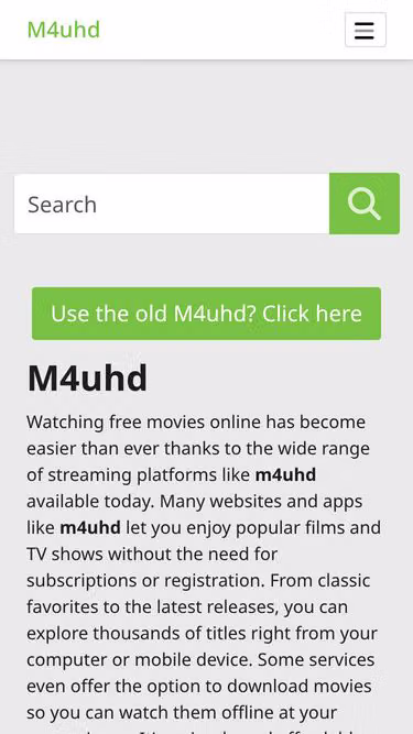Screenshot of m4uhd.quest