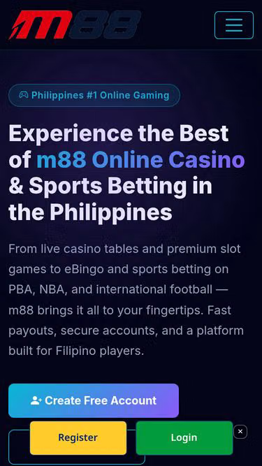 Screenshot of m88.lt