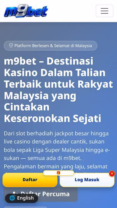 Screenshot of m9bet.casino