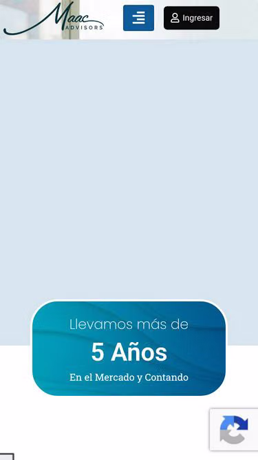 Screenshot of maac.cl