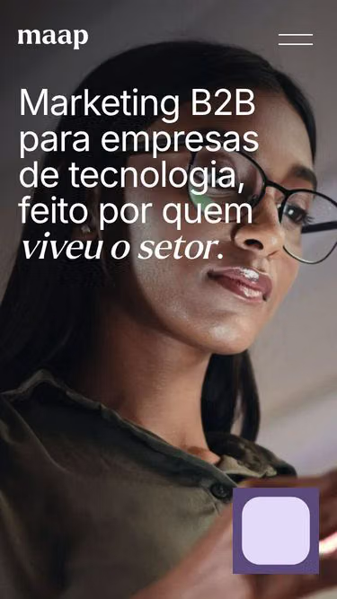 Screenshot of maap.com.br