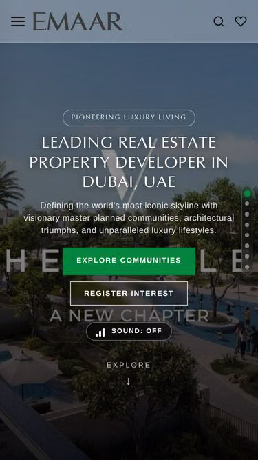Screenshot of maar.live