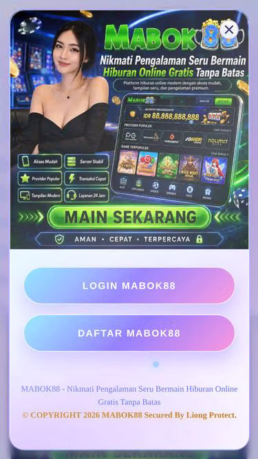 Screenshot of mabok88.pro