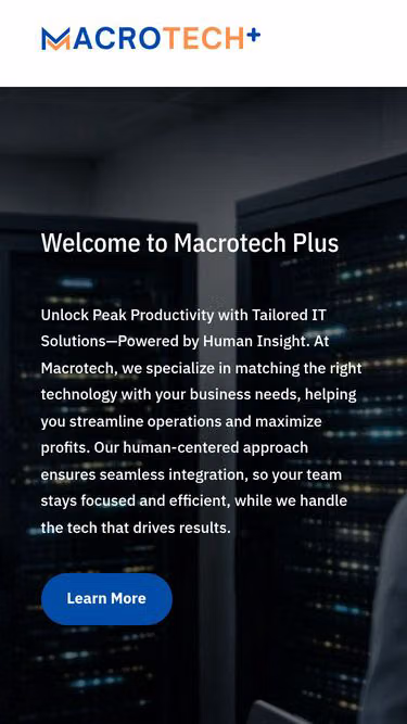Screenshot of macrotech.com