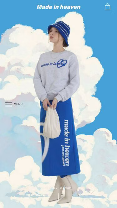 Screenshot of madeinheaven.kr