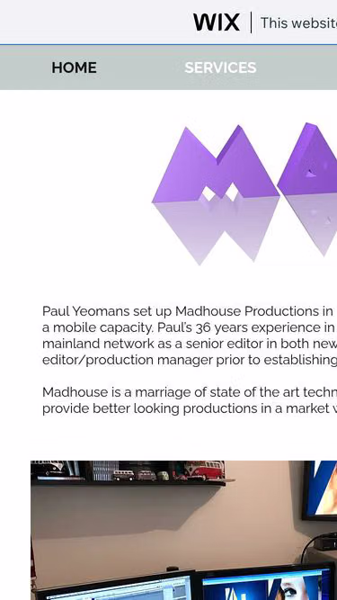 Screenshot of madhouse.com.au