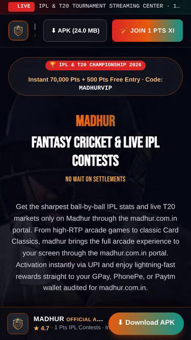 Screenshot of madhur.com.in