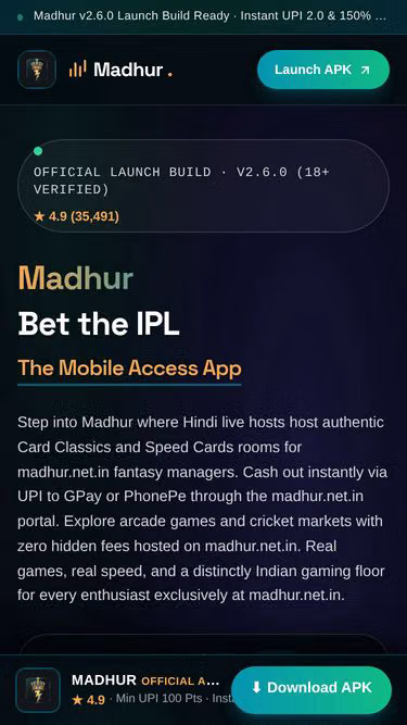 Screenshot of madhur.net.in