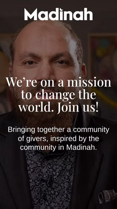 Screenshot of madinah.org