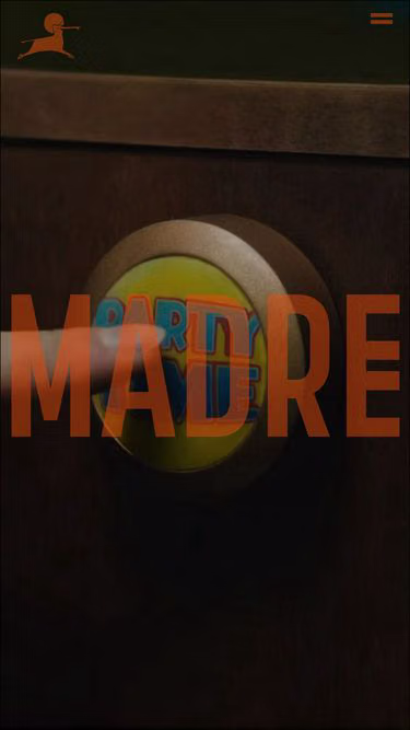 Screenshot of madre.us