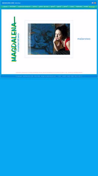 Screenshot of magdalena.com.pl