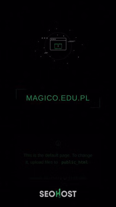 Screenshot of magico.edu.pl