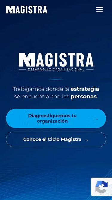 Screenshot of magistra.ec