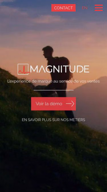Screenshot of magnitude.fr