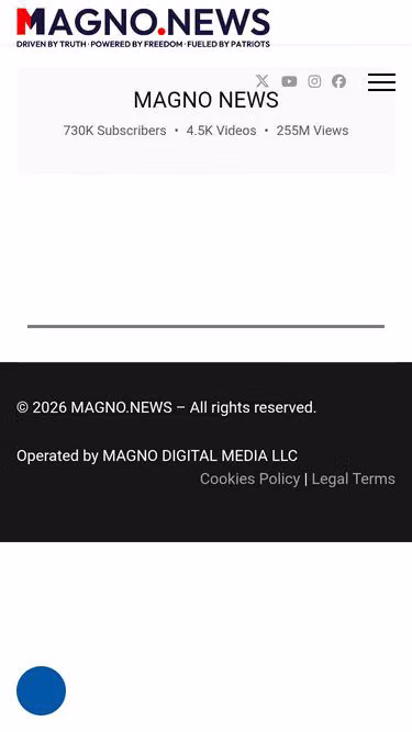 Screenshot of magno.news