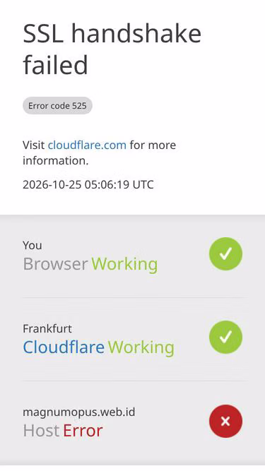 Screenshot of magnumopus.web.id