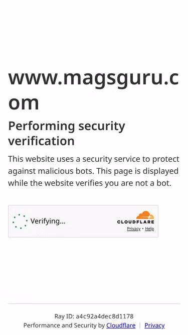 Screenshot of mags.guru