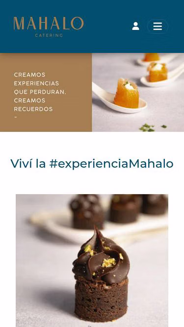 Screenshot of mahalo.com.ar