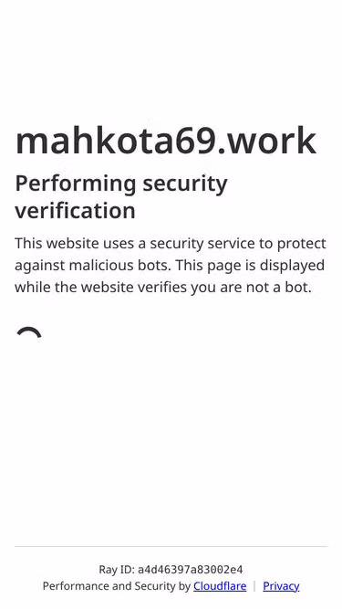 Screenshot of mahkota69.work