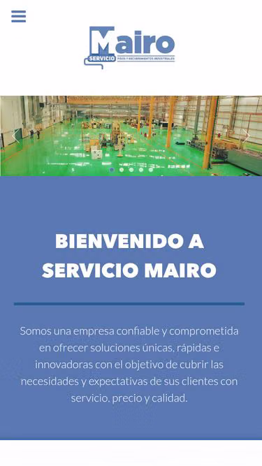 Screenshot of mairo.mx