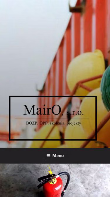 Screenshot of mairo.sk