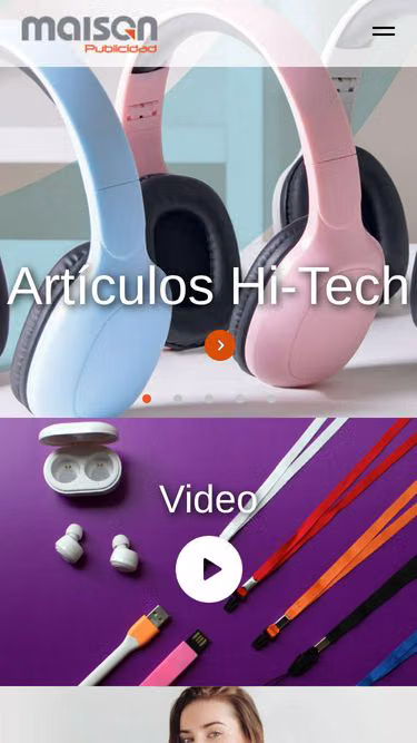 Screenshot of maison.com.mx
