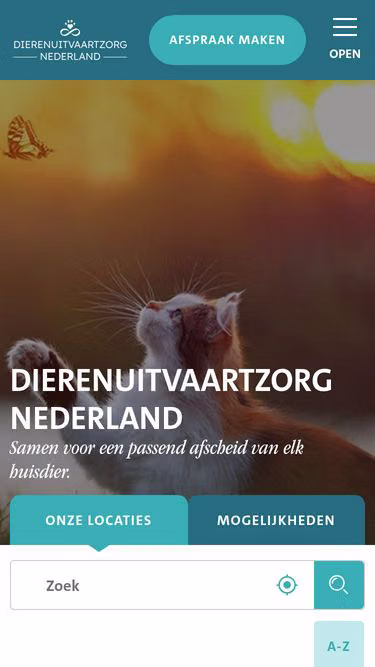 Screenshot of majesta.nl