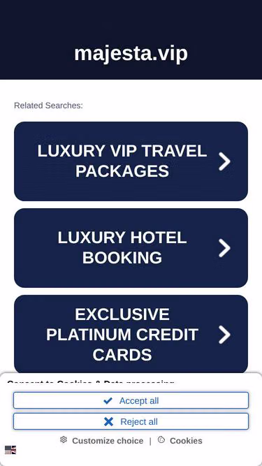 Screenshot of majesta.vip