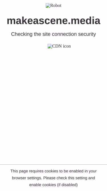 Screenshot of makeascene.media