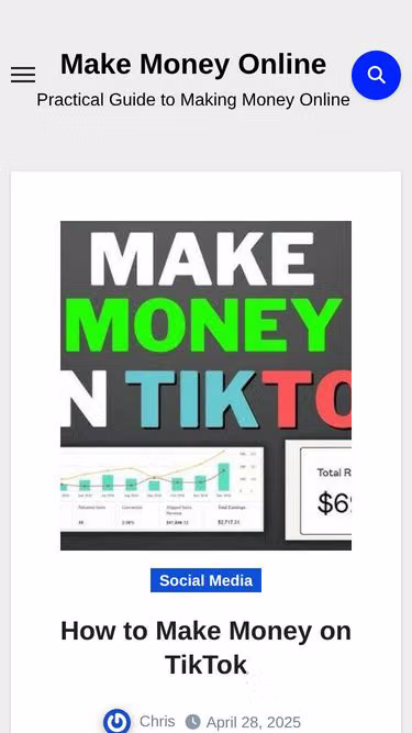 Screenshot of makemoneyonline.com.ng