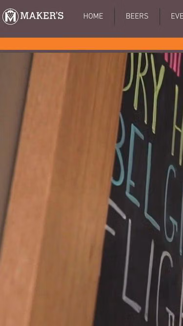 Screenshot of makers.beer
