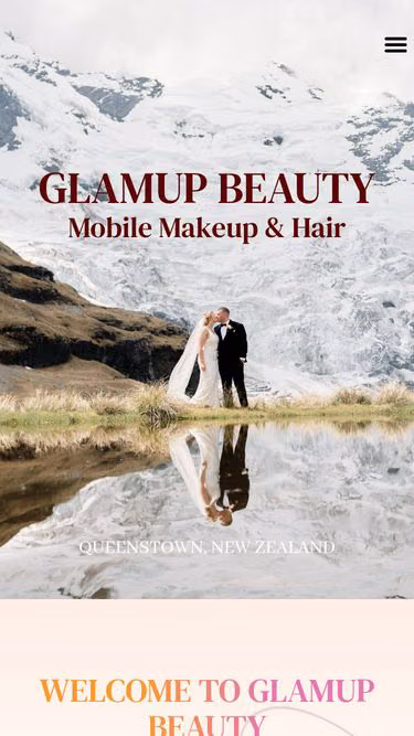 Screenshot of makeupartist.co.nz