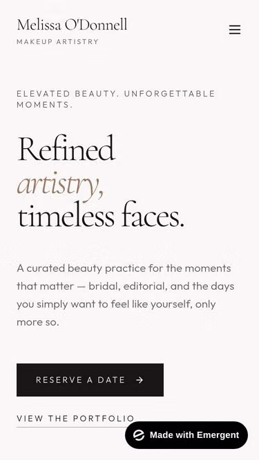 Screenshot of makeupstudio.pro