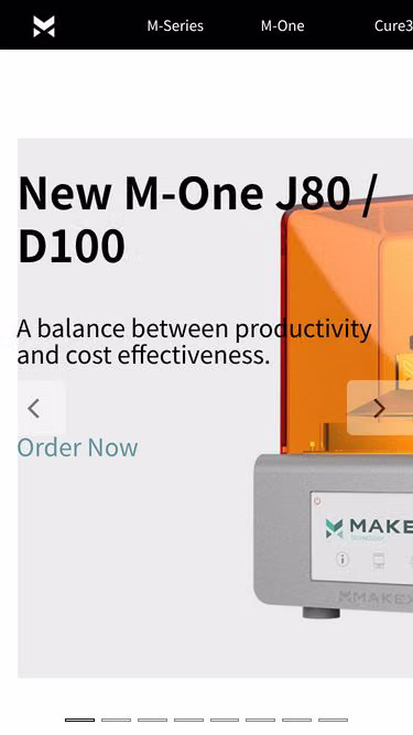 Screenshot of makex.com