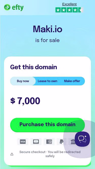 Screenshot of maki.io