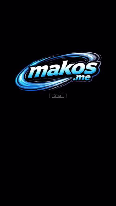 Screenshot of makos.me
