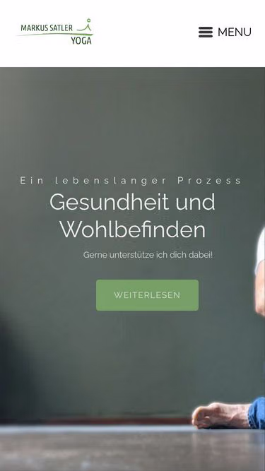 Screenshot of maktub.de