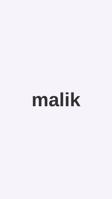 Screenshot of malik.org.uk