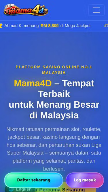 Screenshot of mama4d.online