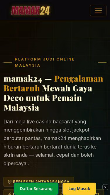 Screenshot of mamak24.bar